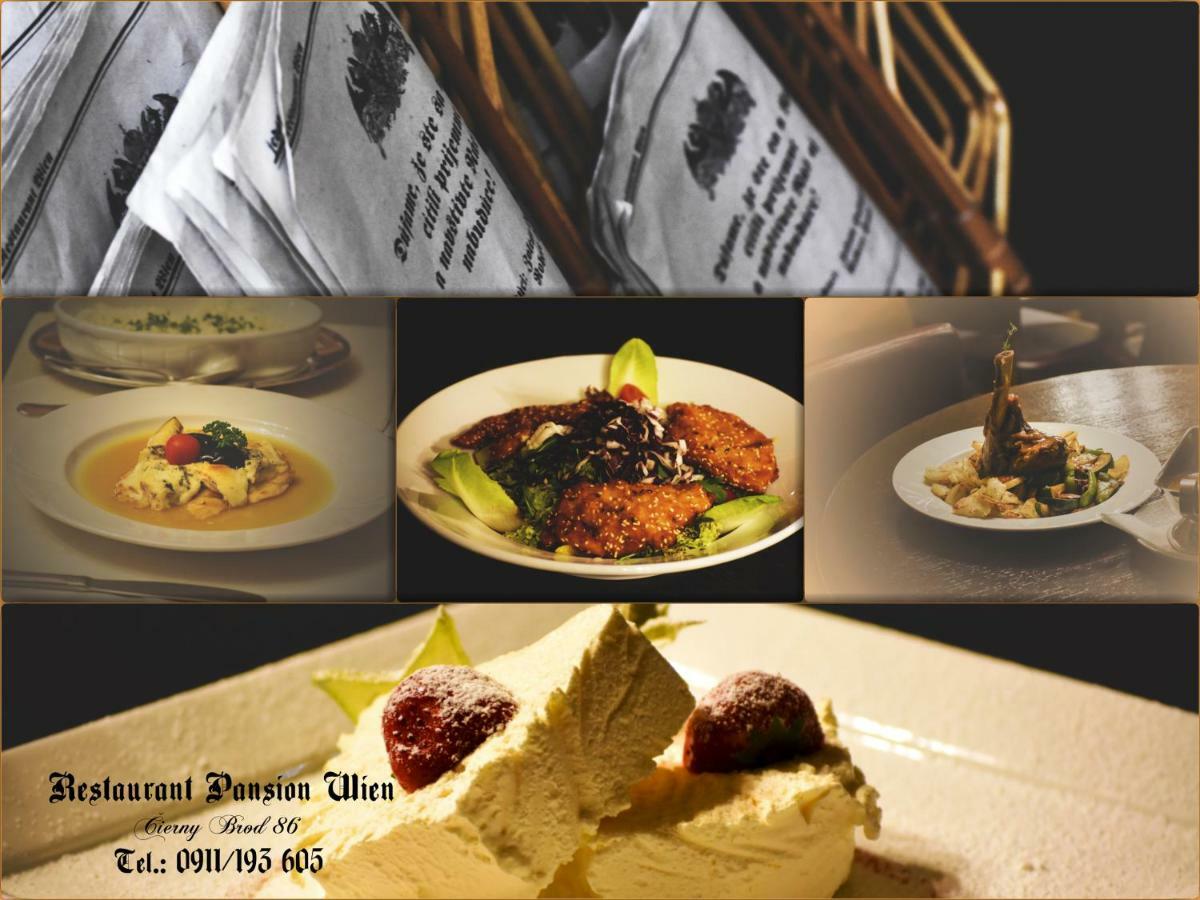 Restaurant Pansion Wien Cierny Brod Екстериор снимка